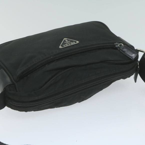 PRADA Shoulder Bag Nylon Black Auth 66085 - Picture 6 of 16